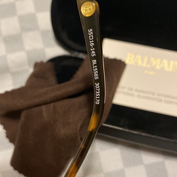 Balmain Paris eyewear Frame cat-eyed - Picture 4 of 6